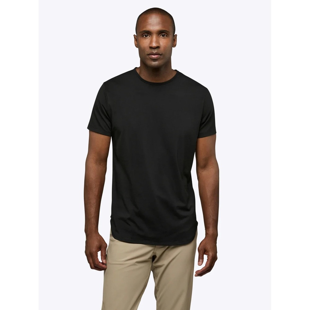 Cuts Men's AO Elongated Tee, Black, size L New without tags - Picture 2 of 12
